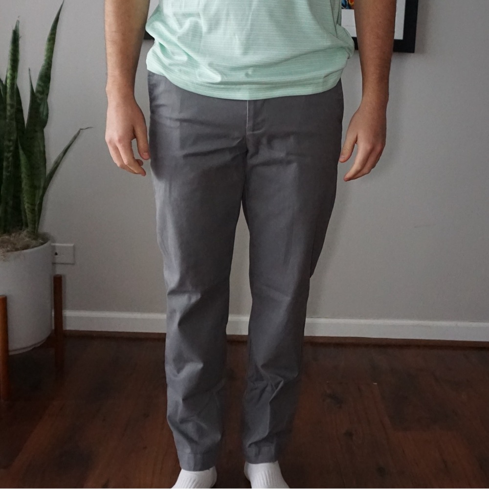 Brooks Brothers gray pants. size W32/L32